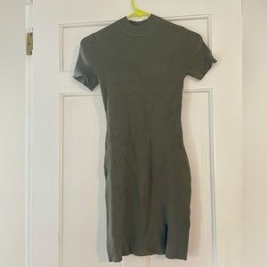 Olive green Abercrombie dress